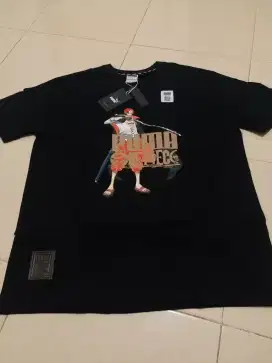 Kaos PUMA X One Piece original Size L (LD 110), Baru Fulltag