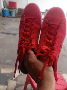 Puma Suede Ferrari Red