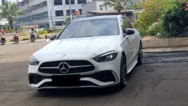 Km 9 ribu mercedes benz mercy c300 amg line 2022 putih