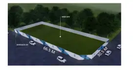 Tanah Komersil Kebon Kacang Jakpus