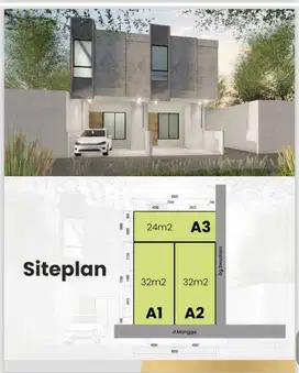 DIJUAL RUMAH BARU KEMBAR 3 BAGUS 2LANTAI AKSES MBL DEKAT RAYA CONDET
