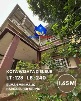Stock Terbatas di Rumah Kota Wisata cibubur , Full Balkon
