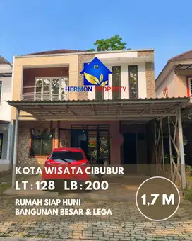 Rumah Kota Wisata cibubur , cantik , harga nyaman di kantong , Nego