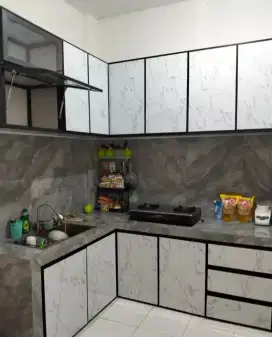Kitchenset almunium acp premium engsel slowmotion $jb