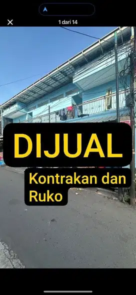 DIJUAL KOS KOSAN DAN RUKO LOKASI DI KRANJI BEKASI