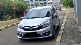 Km 13 ribu honda brio e matic 2019 silver