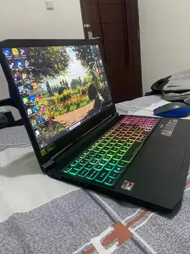 Laptop Acer Nitro 5 Ryzen 7 5800H RTX 3600 6GB RAM 16GB Dijual Murah