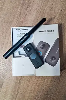 Insta x2 kamera 360 paket siap pakai
