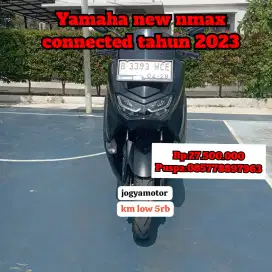 Yamaha new Nmax connected 2023 km 5 rb