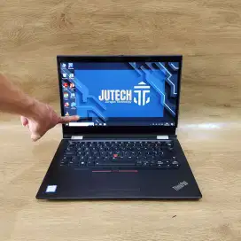 Laptop Lenovo Thinkpad touchscreen+layar lipat Core i5 Gen 8  Ram 8GB