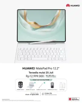 Pre Order (PO) tablet terbaru Huawei | Matepad Pro 12.2 | Erafone Moka