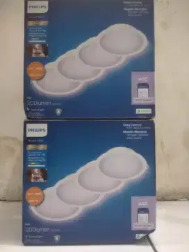 Lampu Philips Smart Downlight 14W WiZ — 1 Box Isi 4