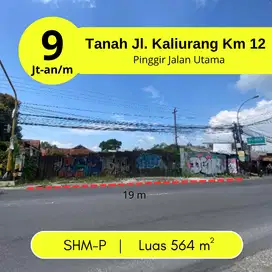 Jual Tanah Kaliurang Pinggir Jalan, Harga Nego