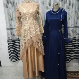freelance jait gaun pengantin, kebaya pesta, kemben