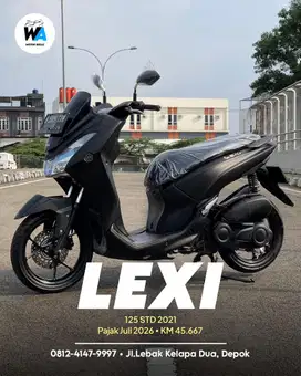 Kredit/Cash Yamaha Lexi 125 Std Tahun 2021