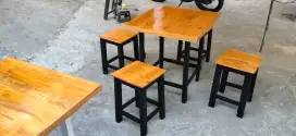 MEJA KURSI CAFE/WARMINDO