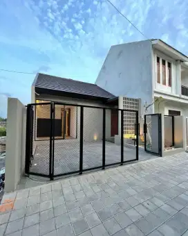Pagar expanded motif wajik2 tanpa DP murahh sudah terpasang jadi
