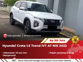 [ PAJAK PANJANG ] Hyundai Creta 1.5 Trend IVT AT Putih 2022/2023