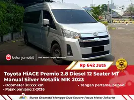[ PAJAK PANJANG ] Toyota HiACE Premio 2.8 Diesel 12 Seater MT Manual S