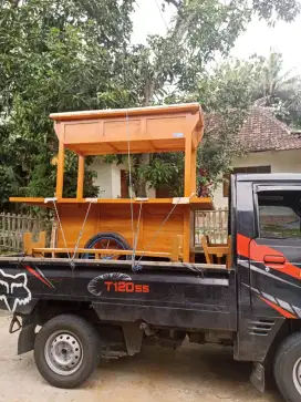 Gerobak Angkringan jg Melayani Pesanan Grobak Bakso Mie Bubur Sate dlL