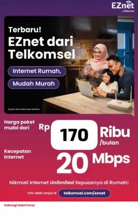 Menerima registrasi pemasangan wifi indihome
