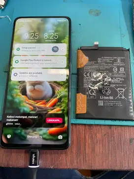 Ganti baterai xioami redmi note 10 pro bergaransi