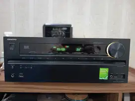 Amplifier Onkyo NR 616 7.2 Channel lengkap dengan Dus dan Remot