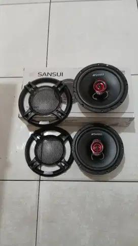 Speaker mobil 6 inci merek sansui