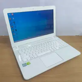 Laptop asus vivobook x441U Putih dual Vga