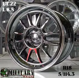 JF Buzz Flowforming R18 Blackchrome