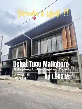 Rumah baru mewah murah dekat SKE Jambon Kricak tegalrejo kodya