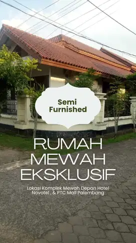 Jual rumah mewah pusat kota palembang