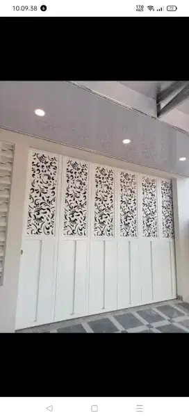 Pintu garasi model cuting