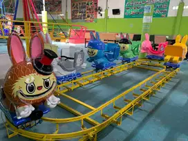 odong odong kereta panggung lantai labubu siap antar