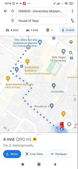 Kost Putri Dekat Unimus (Universitas Muhammadiyah Semarang)