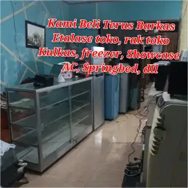 Terima Terus Etalase Bekas dan barang bekas anda