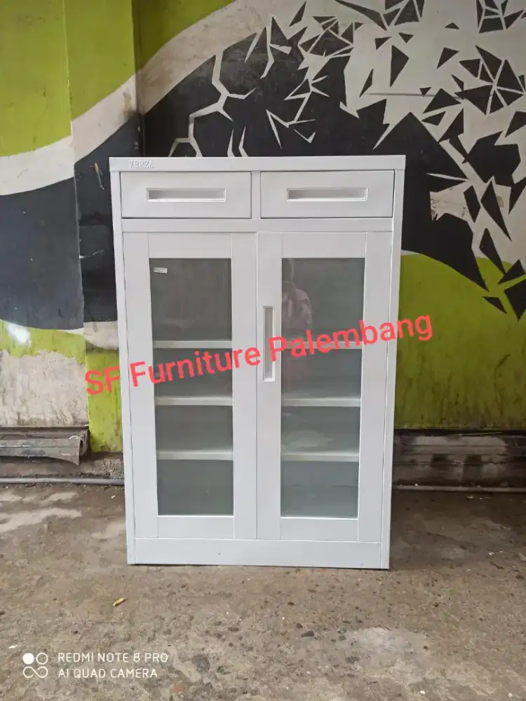 Lemari Sepatu 2 Pintu Besi / Rak Sepatu 2 Pintu Besi 13