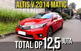 Toyota Altis V 2014 Automatic Mulus! Bisa Kredit TDP=12,5juta