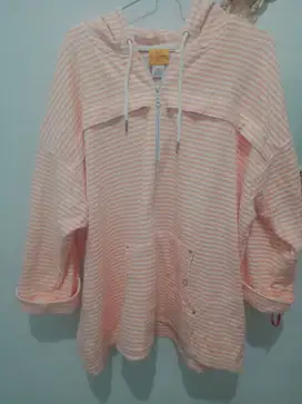 Jaket Hoodie import Ruby Rd woman