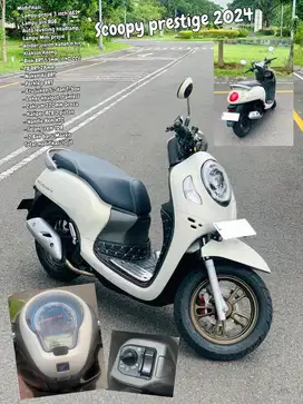 DIJUAL SCOOPY PRESTIGE 2024