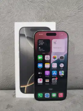iPhone 16 Pro 128GB iBox pemakaian 1 bulan