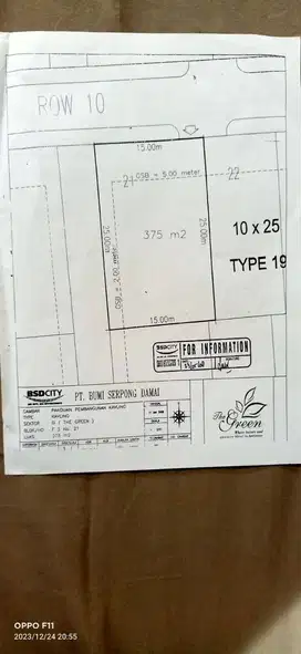 DIJUAL KAVLING DI THE GREEN BSD