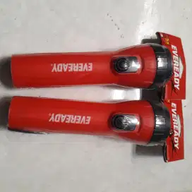 Senter Eveready LED Merah – Terang, Ringan & Tahan Lama!