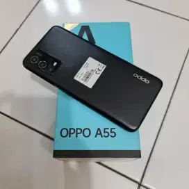 Oppo A55 4/64gb fullset mulus