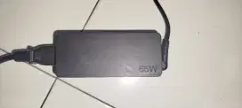 Charger original lenovo 65watt type C