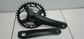 Crank prowheel single 36T