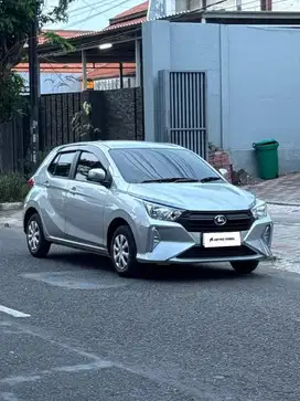ALL NEW AYLA M 2024 / 2023 Silver Manual Kredit Bagus Bekas Murah