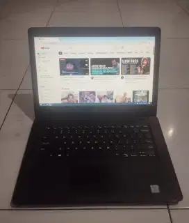 Laptop dell core i3 gen 7 all normal batre awet