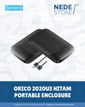 Enclosure Orico 2020U3/25PW1U3 Hitam Berkualitas Harga Terjangkau