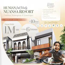 Hunian Nuansa Resort di Selatan Jakarta. Perbatasan Depok, TangSel